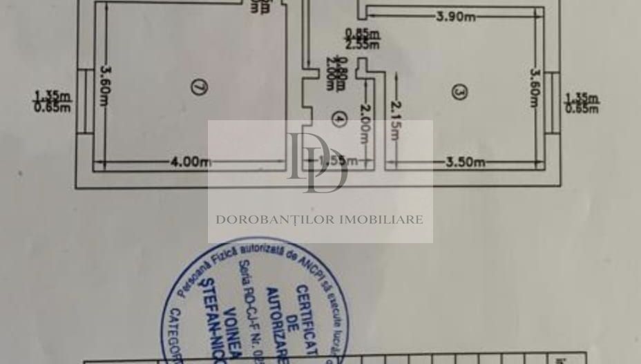 Apartament 3 Camere + Grădină | Andrei Mureșanu - Schiță 19