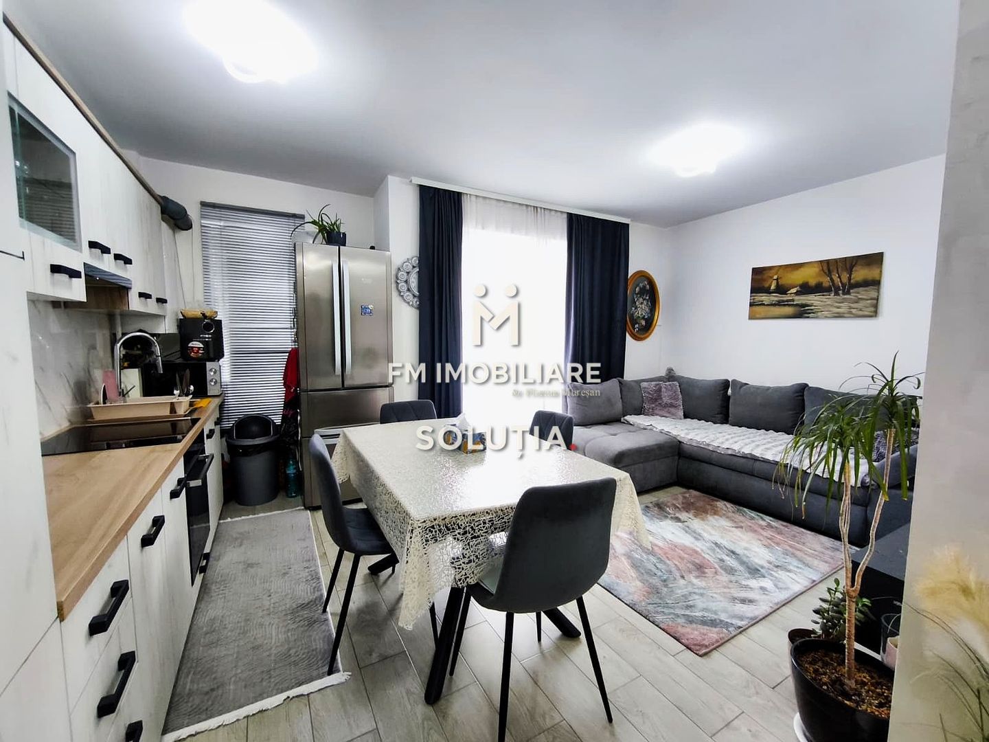 Apartament 2 camere, semidecomandat, loc de parcare, bloc nou! - Poză 4