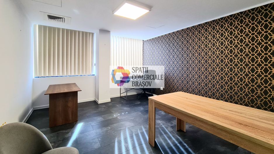 Spatiu birouri de închiriat Brasov - 113 mp # spatii-comerciale-brasov.ro - Poză 1