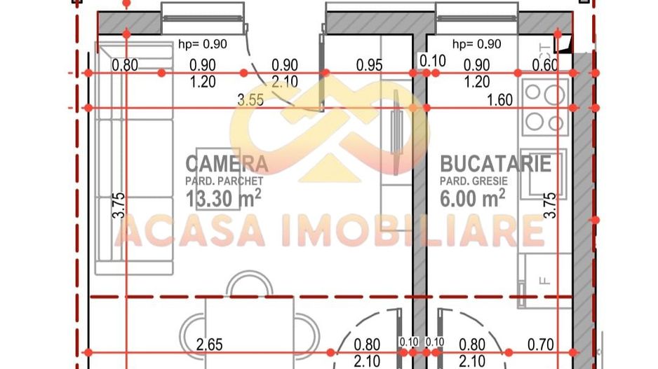 PLATOU GALATA APARTAMENT 1 CAMERA 41MP - Poză 2