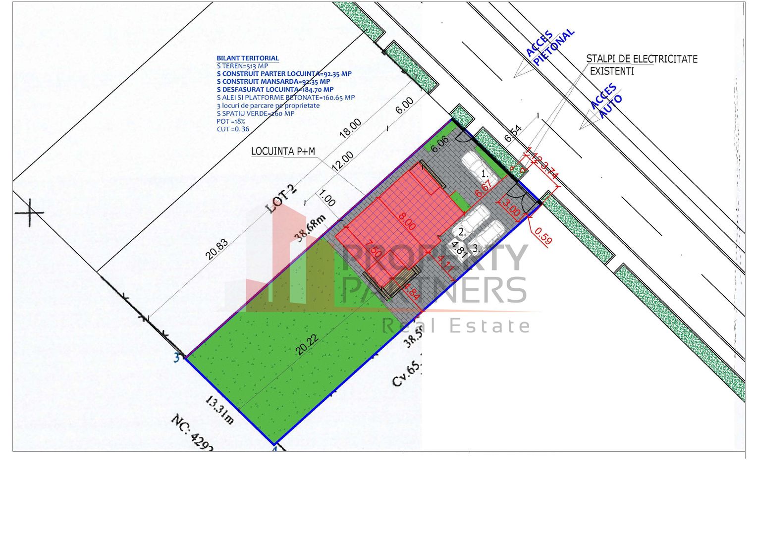 Casa vila | Buftea | Parcul cu Flori - Schiță 30