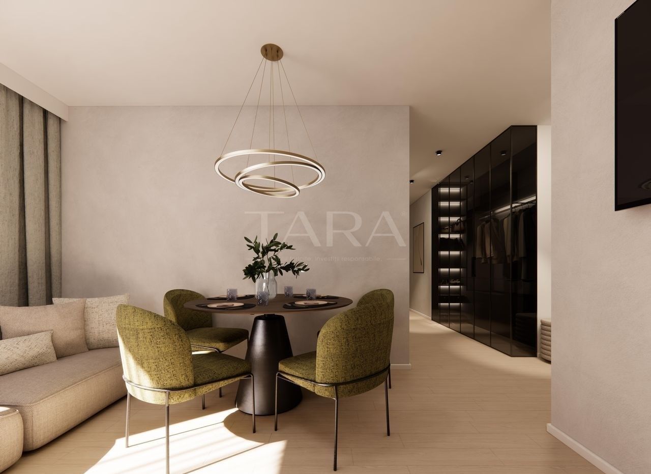 Vând apartament cu 3 camere, complet mobilat și utilat lux. - Poză 1