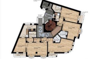 Spatiu Apartamente/ Hotel //​ ​1027.80 mp // Zona Obor - Schiță 37