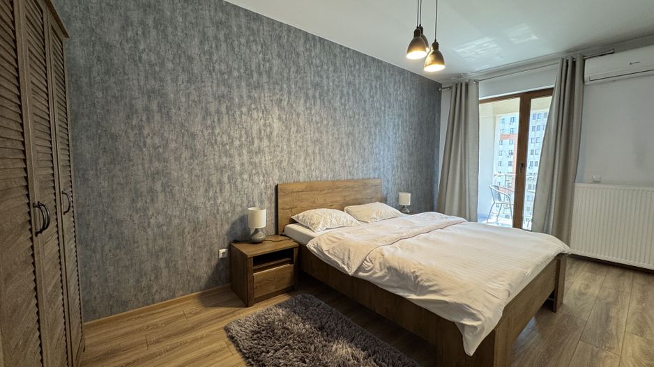 Apartament mobilat complet | Zona Palas | Terasa | Parcare privata - Poză 8