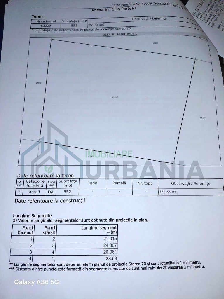 Teren intravilan 1350 mp în Dorobanți, împărțit în două loturi cu certificat de urbanism - Poză 1