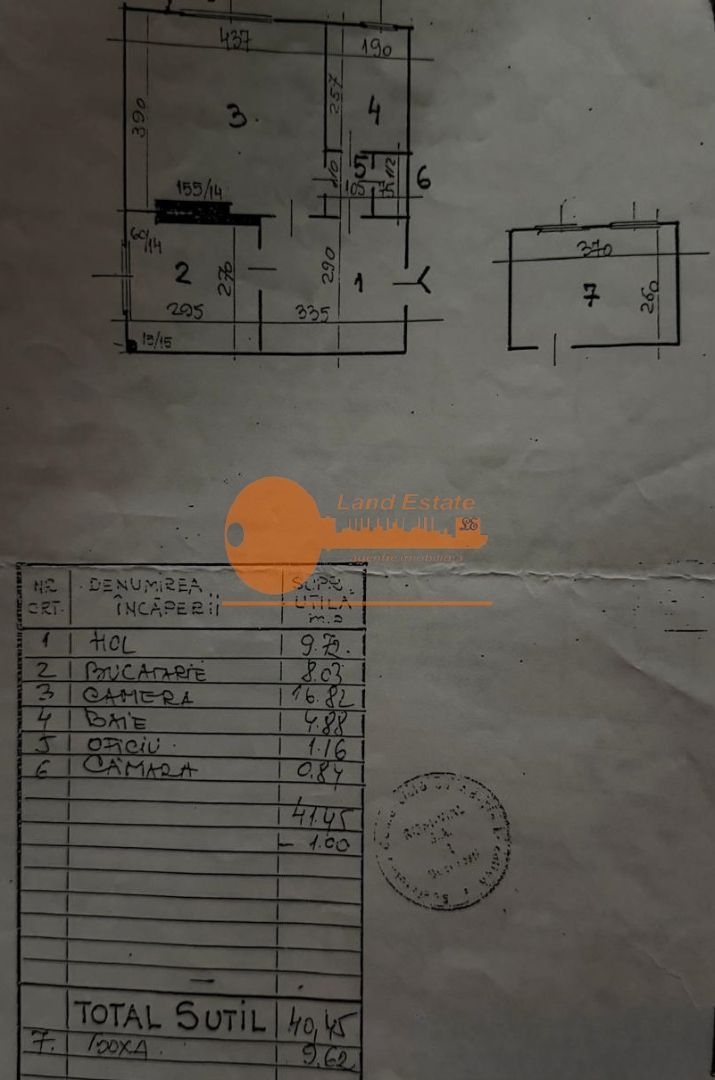 Garsonieră | Domenii – Aviator Popișteanu | centrală proprie - Schiță 7