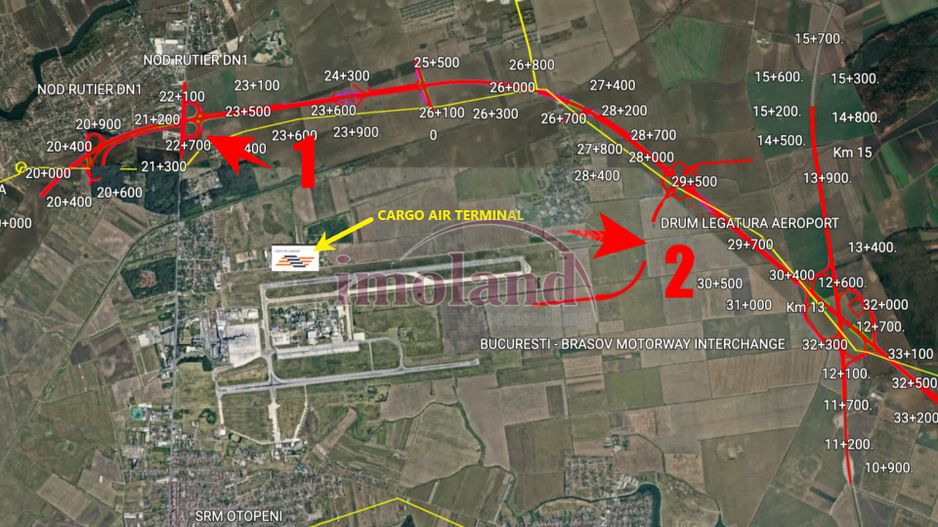 New Otopeni Airport Logistic Project | Hala Cargo OTP | Oportunitate | - Schiță 12