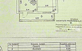 450 Euro/luna, Inchiriere apartament 45mp, o camera SPATIOASA, parter, - Poză 3