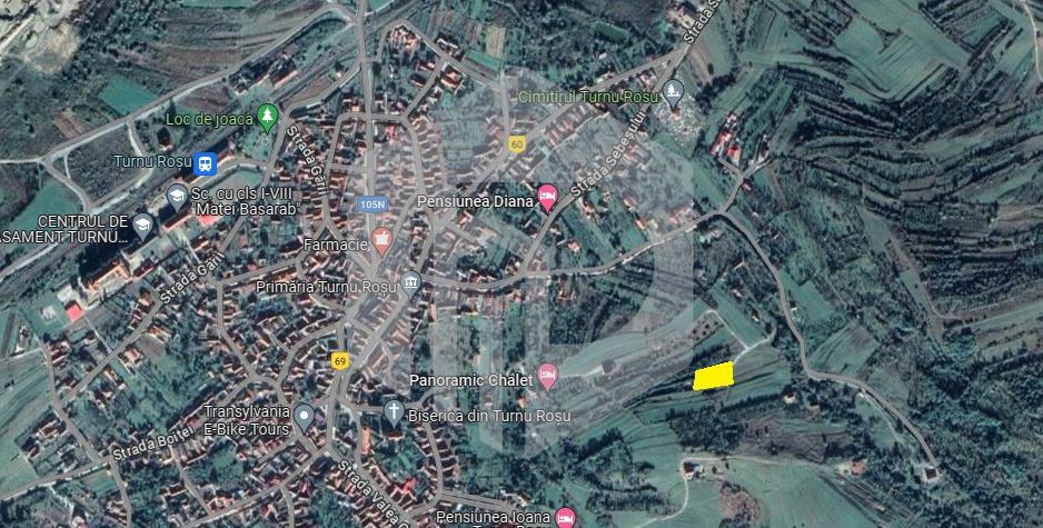 Intravilan | Teren de vanzare in Turnu Rosu | 1742mp | Jud. Sibiu - Poză 2