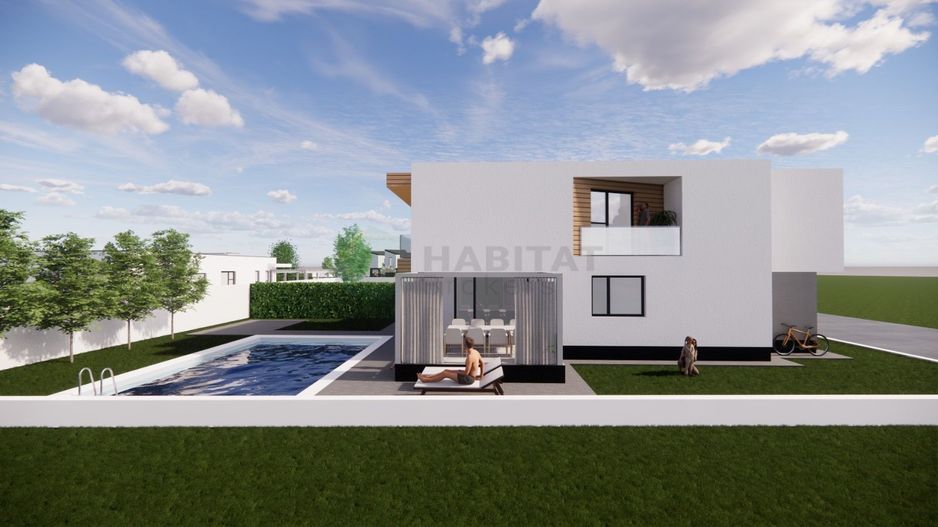 Teren central cu Autorizație de construire pt 2 vile - Poză 15