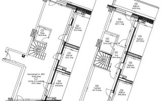 Apartament generos 3 camere | orientare E-S-V | 0% comision | Wings - Schiță 17
