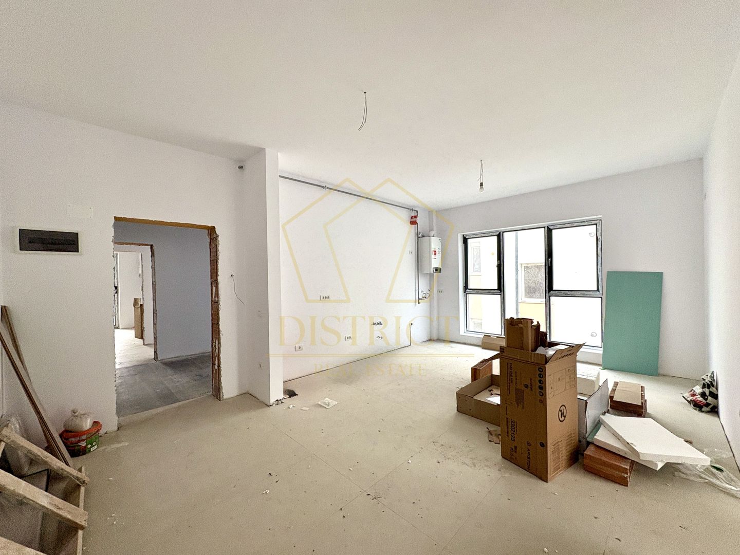 Apartament luminos cu 2 camere si balcon | Giroc | Hotel IQ - Poză 2