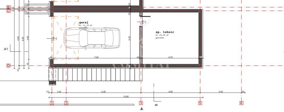 Casă de tip duplex de vânzare | Stadiu semifinisat | Zona Voroneț - Poză 14