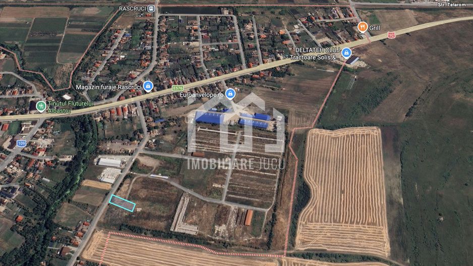 Teren 900 mp Răscruci | PUZ | 2 fronturi | Utilități | 45.000€ - Poză 3