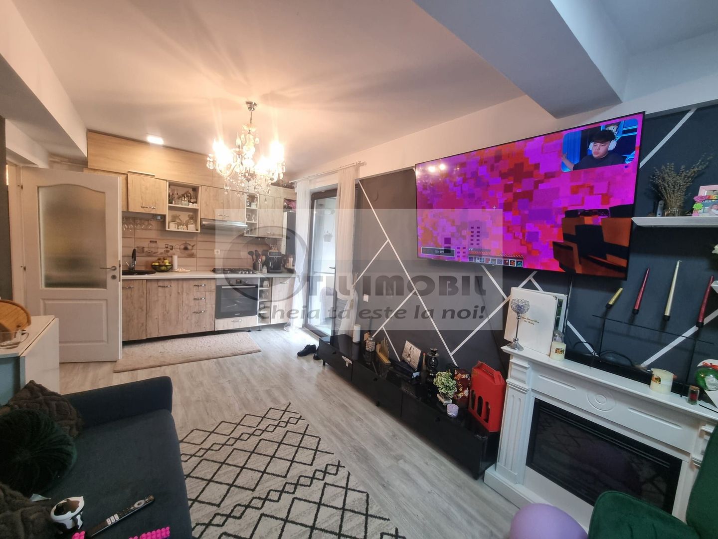 Ap cu 3 camere, 58 mp + terasa 40 mp si loc de parcare - 115000 euro - Poză 3