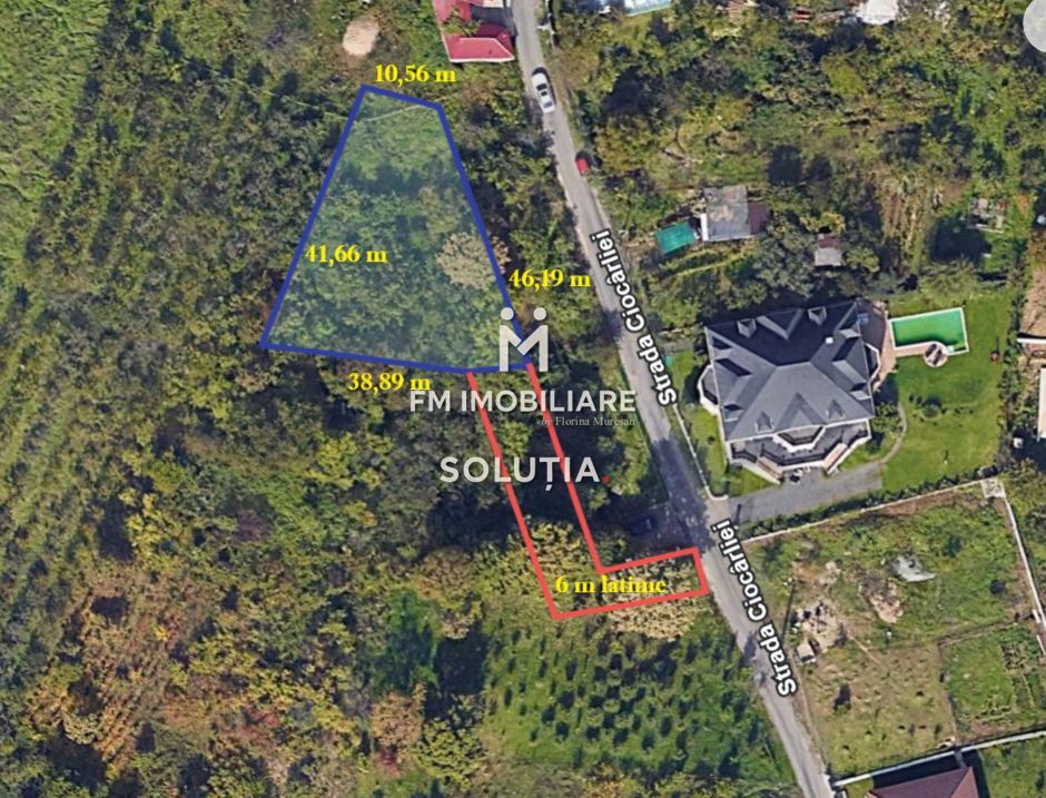 Teren intravilan 10 ari, zona Grigore Ureche, PUZ! - Poză 1