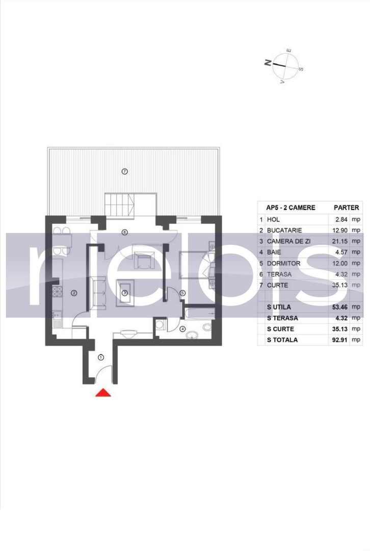 VANZARE 2 CAMERE 65MP | SOS NORDULUI | CURTE 35MP | BLOC NOU | PARCARE - Poză 18