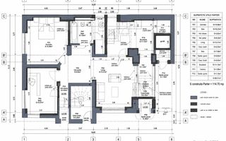 De închiriat Duplex 5 camere (parter + demisol) - vila Piata Romana - Poză 17