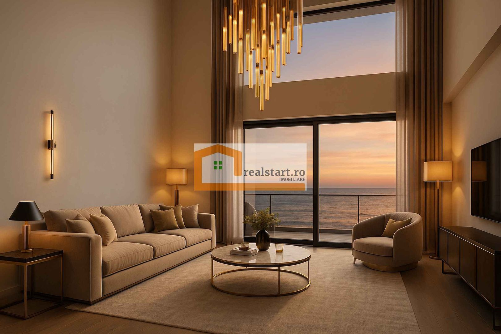 Vedere directa la Mare, Prima linie, Penthouse tip Duplex, bloc Boutique - Poză 1