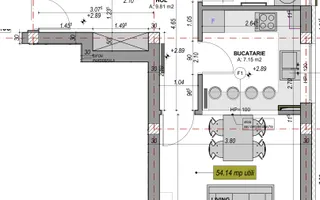 Apartament 2 camere, la cheie, intabulat (9A-Mi-ap.8) - Poză 12