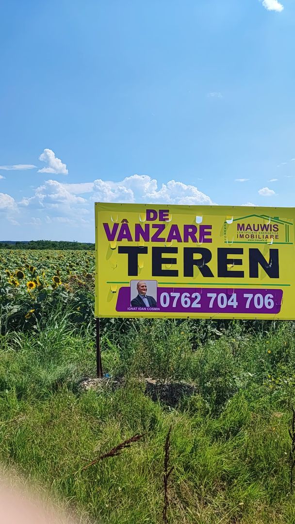 Vand teren intravilan cu destinatie hale - Ganeasa - Sindrilita - Poză 1