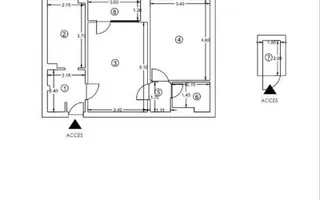 Apartament 2 camere Complexul Studentesc-CENTRALA - Poză 14