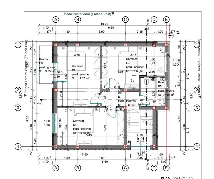 Casă individuală 115mpu,  teren 571 mp , Cristian - Schiță 6