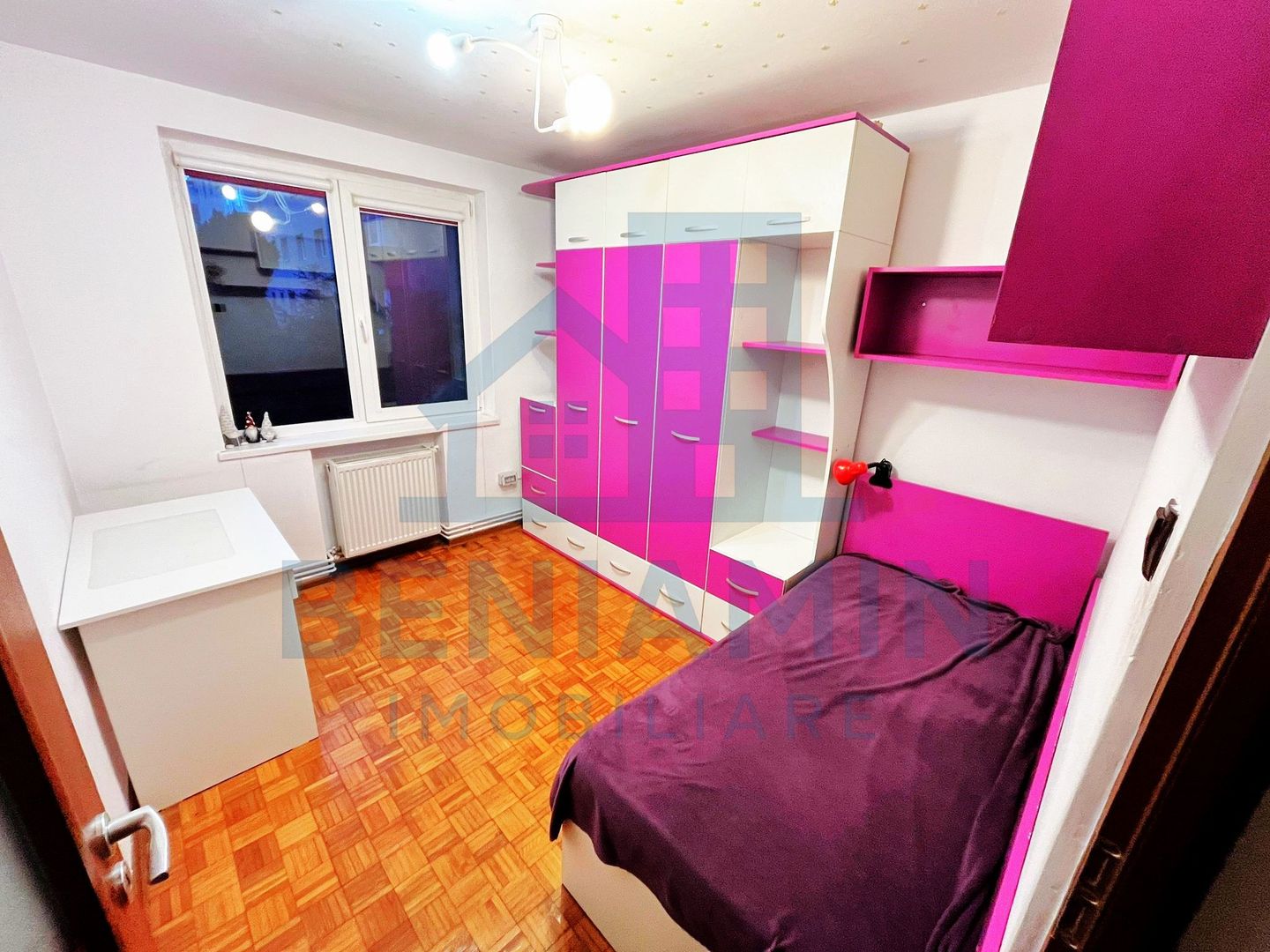 4 Camere-Etajul1-Centrala Termica-Mobilat-Utilat-Centrul Civic-Brasov - Poză 9