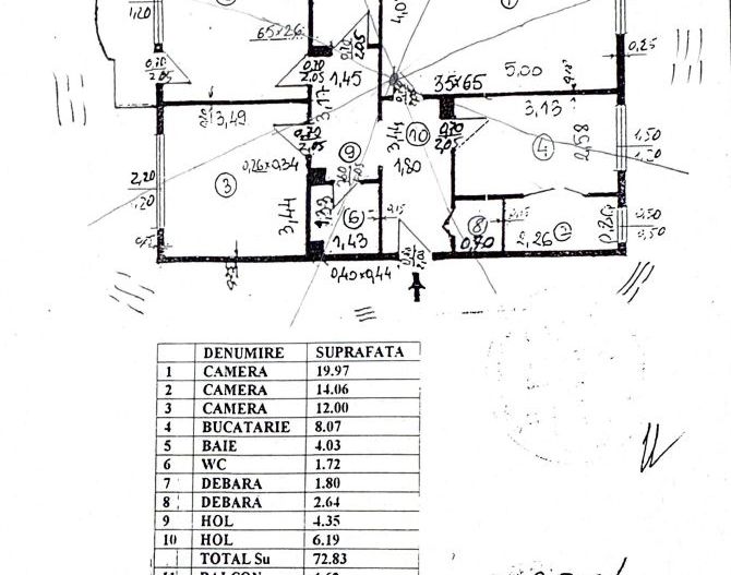 Apartament 3 camere, 2 băi, metrou Timpuri Noi, vedere dublă - Poză 8