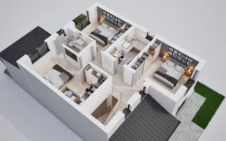Casa tip duplex - 306 mp teren - Sura Mica - Poză 13
