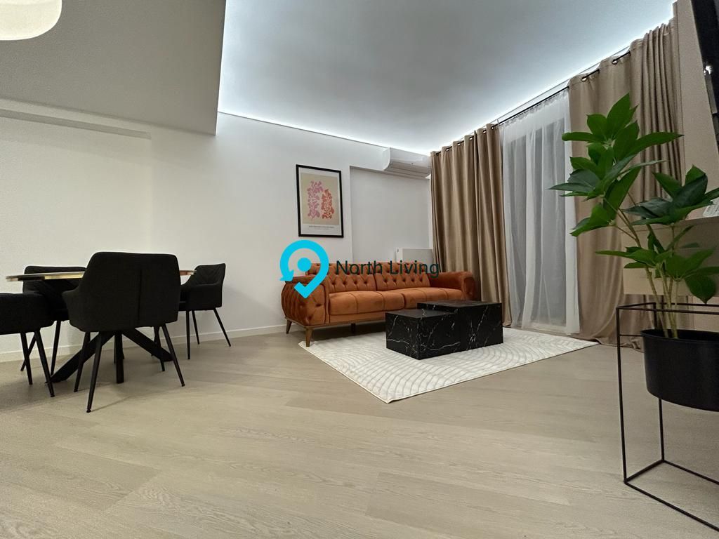 3 camere Cortina North | Parcare + terasa - Poză 1