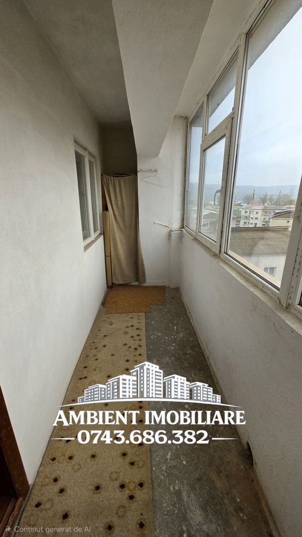 Apartament cu 3 camere, etaj 7, mobilat si utilat, VASLUI - zona GARA; - Poză 9