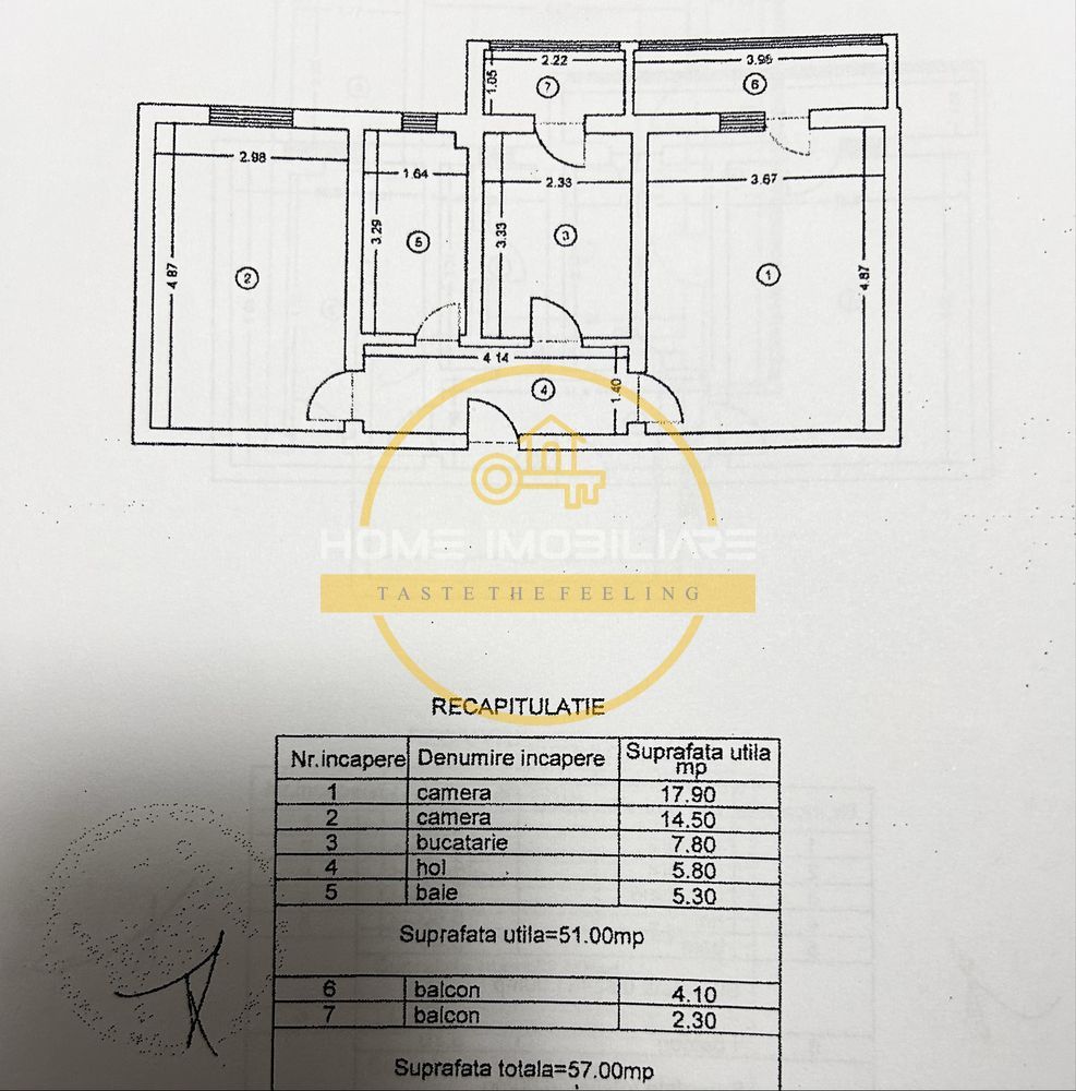 Apartament 2 camere, decomandat etaj 1, 57MP // 📍 Valea Lupului - Happy Kittens - Poză 6