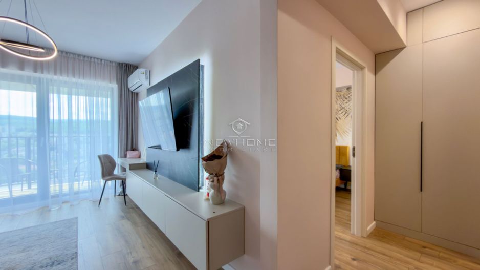 Apartament cu 2 camere, Parcare, West City Tower - Poză 13