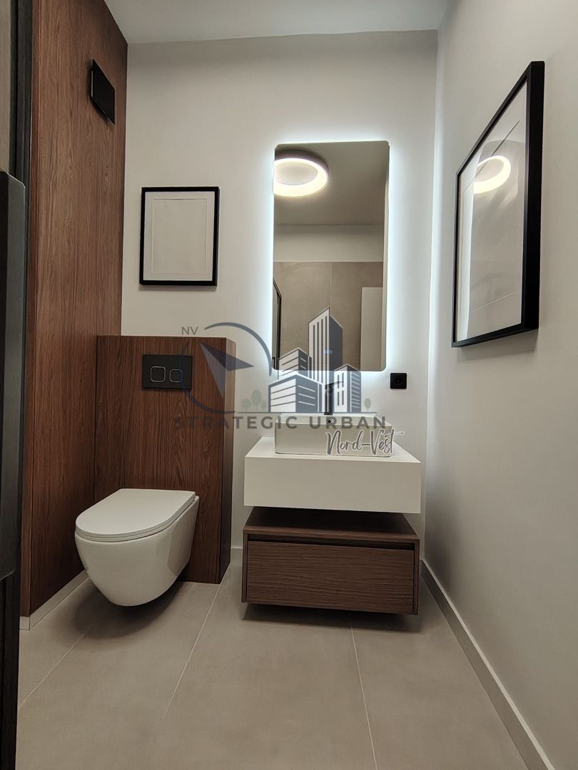 Apartament 2 camere, nou, finisat, mobilat și utilat complet - Poză 11