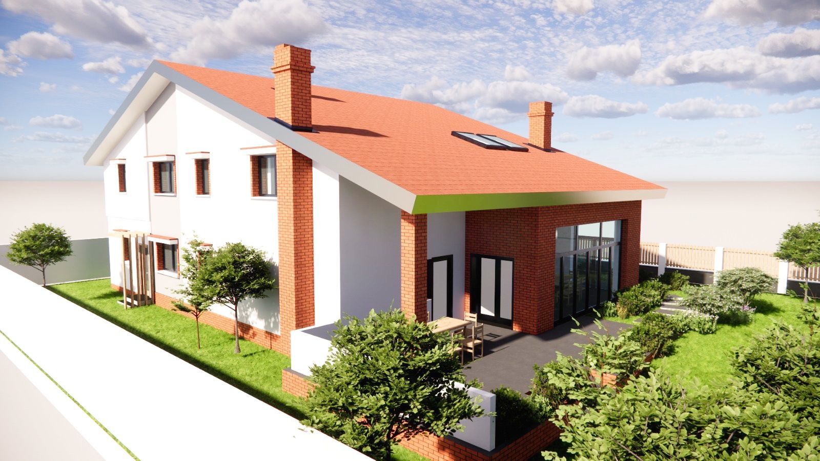 NOU! Vanzare vila individuala cu vedere la padure-Balotesti-Edenland - Poză 1