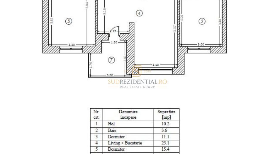 Apartament 3 camere, incalzire in pardoseala–Bloc nou - Bd Metalurgiei - Poză 8