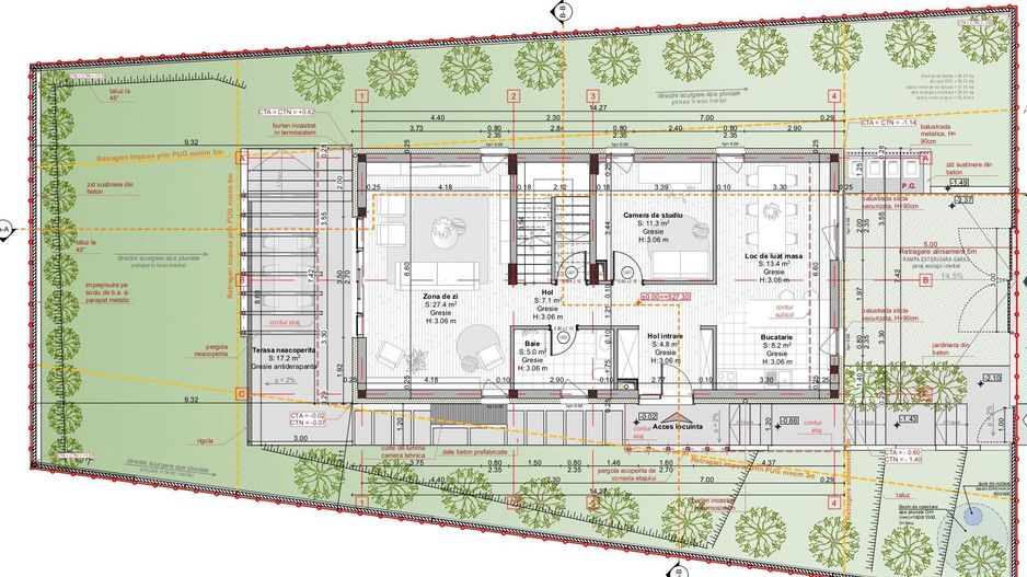 Casa Individuala, 245 MP, 415 MP teren, Zona Europa - Poză 4