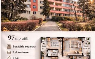 Apartament 5 camere Grădini Mănăștur - Poză 1