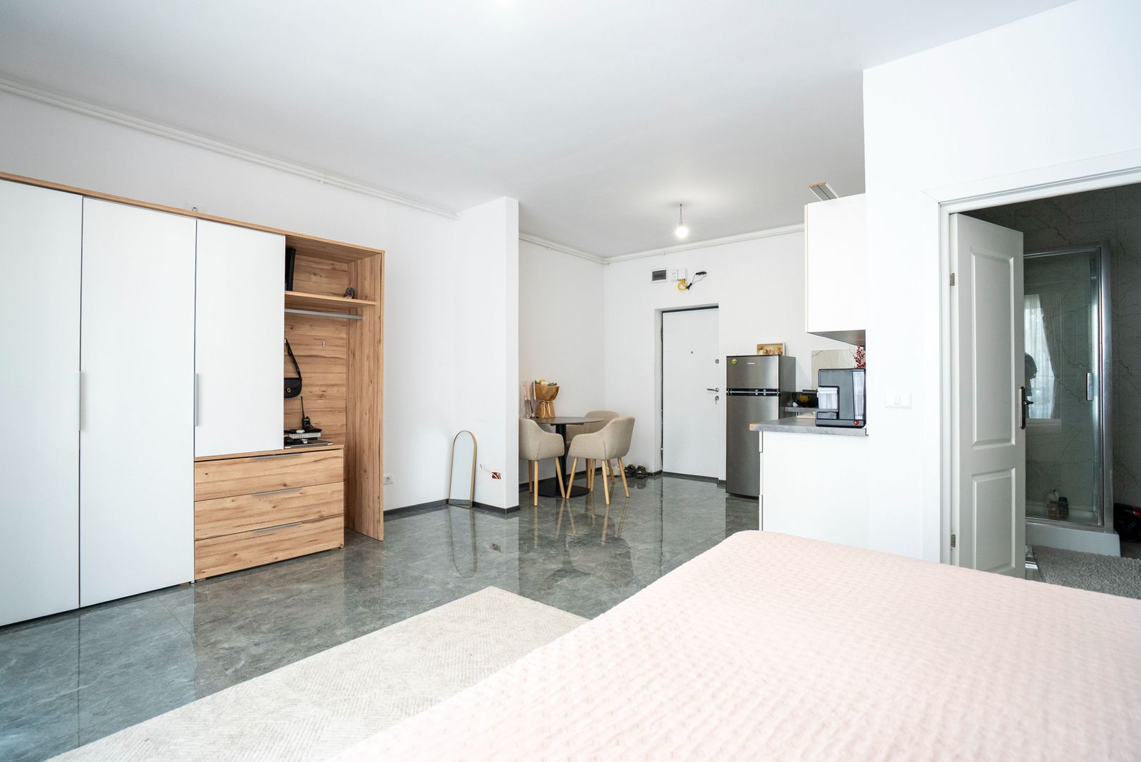Studio in bloc nou in localitatea Santandrei - Poză 5