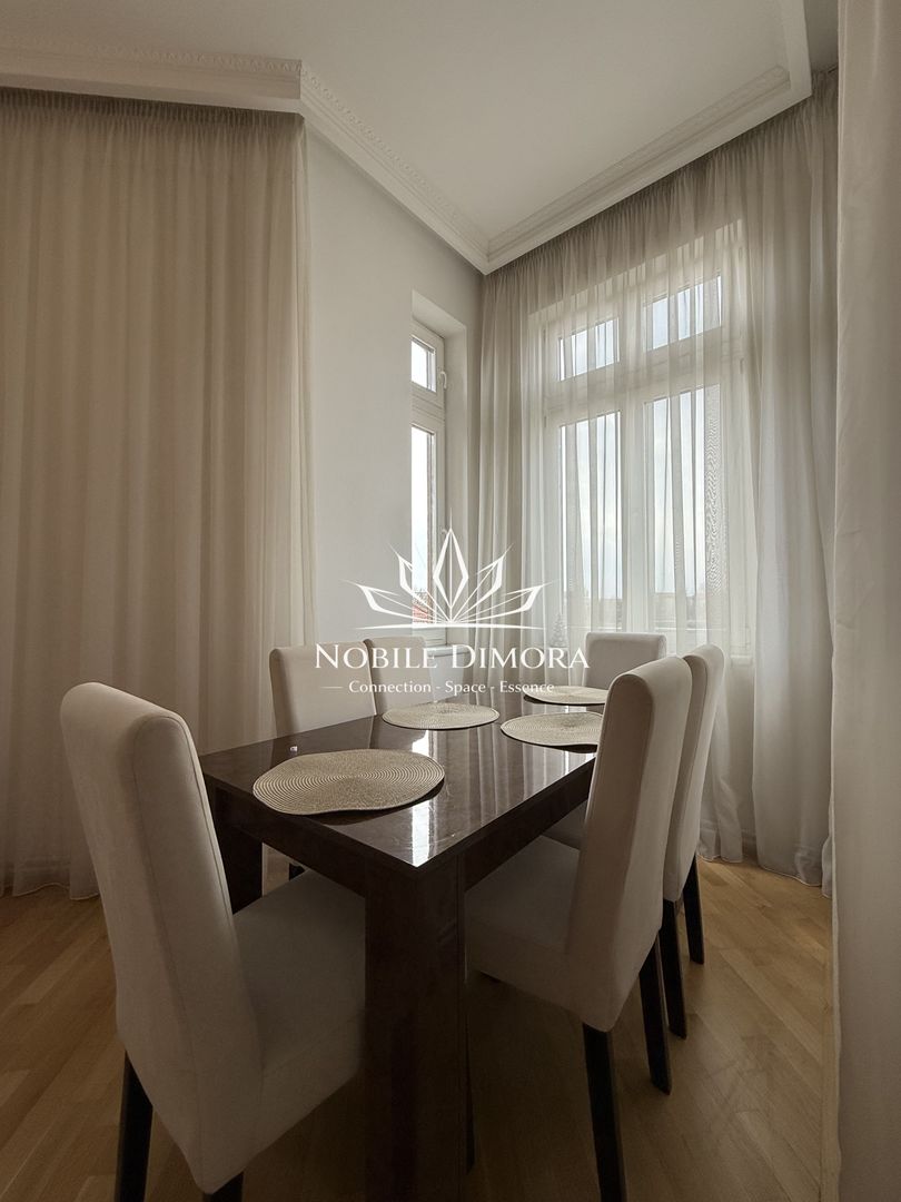 Apartament istoric de lux cu 3 camere de 130mp langa Prefectura - Bastion - Poză 5