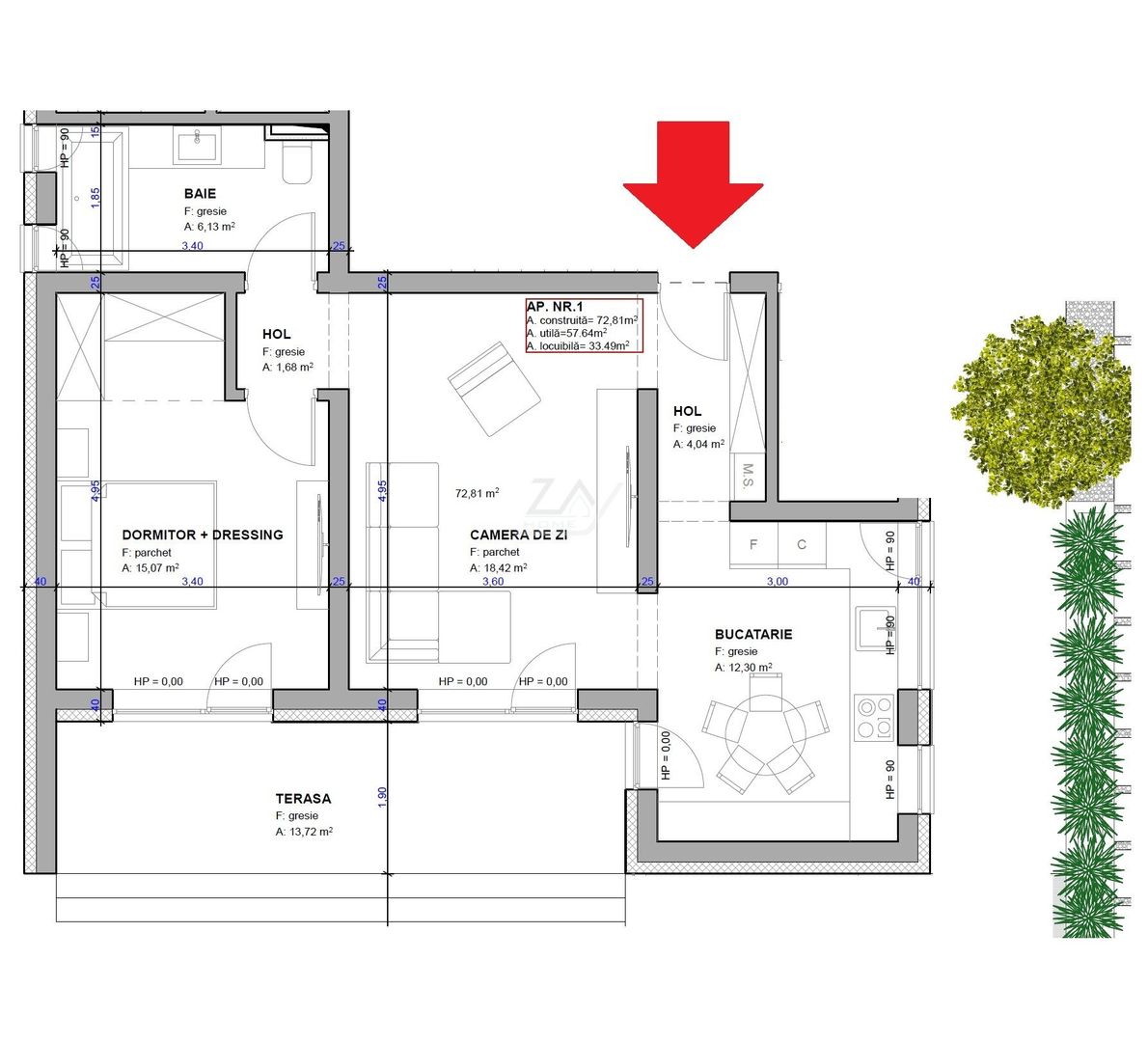 Drumul Boilor - Lidl. Etaj 1. 2 locuri de parcare. - Poză 14