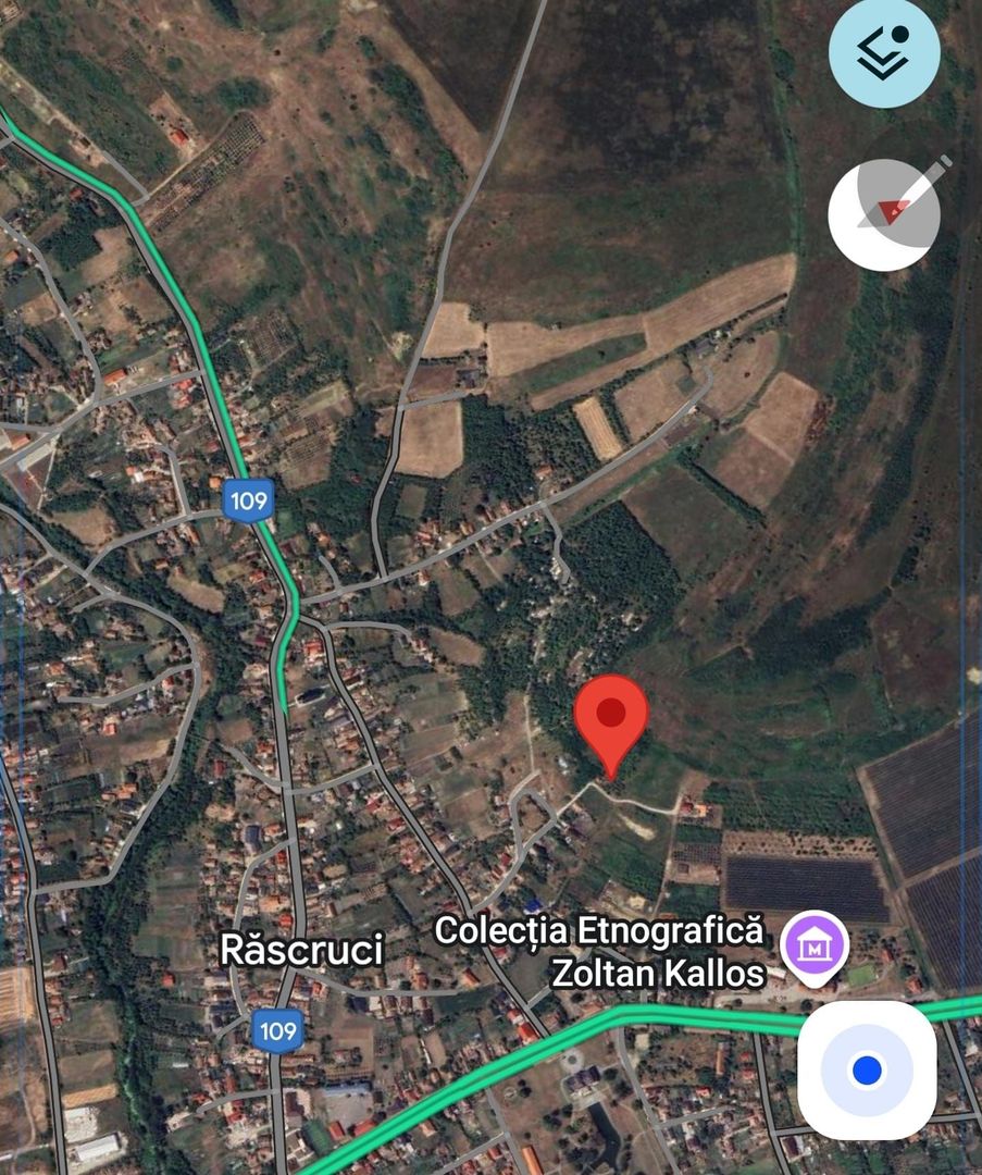 Teren intravilan , localitatea Rascruci ( Cluj) - Poză 12