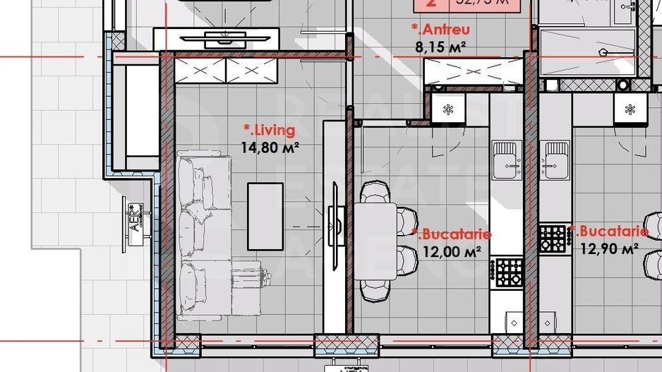 Vânzare, apartament, 2 camere, str. Zimbrului, Râșcani - Poză 6