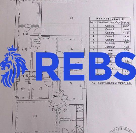 Apartament 5 camere in vila + curte Foisorul de foc - Poză 8