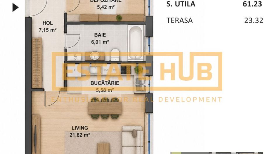 Apartament 2 camere | Dorobanților | Comision 0% - Poză 2
