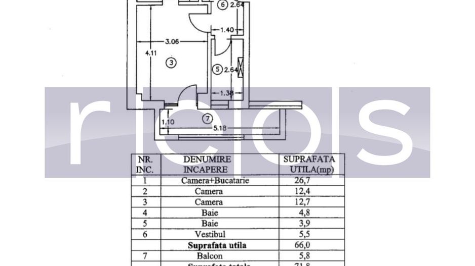 VANZARE 3 CAMERE | 66 MP UTILI | IMOBIL BOUTIQUE | STRAULESTI | - Poză 11
