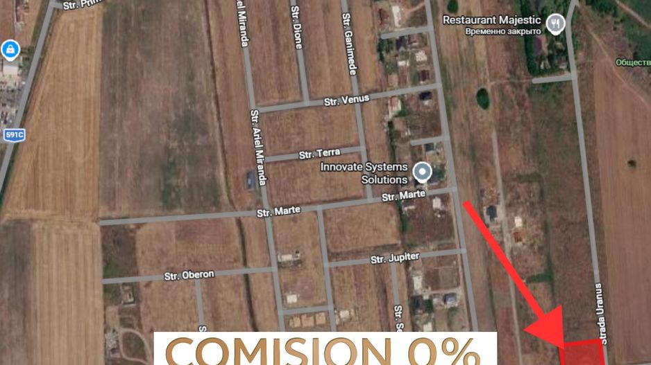COMISION 0%, Teren 642mp, PUZ NOU, Utilitati in zona, Uranus, SACALAZ - Poză 1