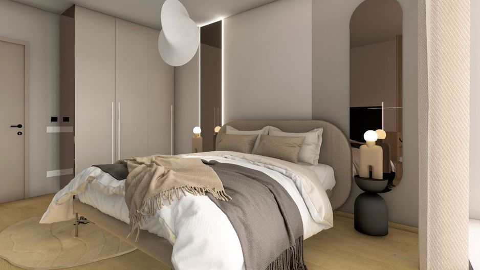 Apartament cu 2 camere cu grădina la ISHO - Poză 8