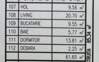 Apartament 2 camere, bloc nou, P+3, Ap.06, Et. 1, Bl.2 - CP2440181 - Poză 7